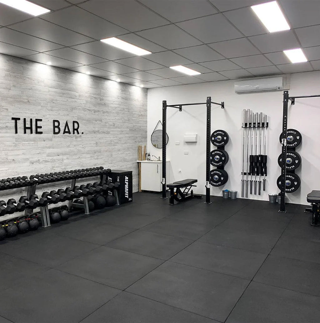 20mm PRO Rubber Gym Flooring Tiles – Smooth Top Surface - UK's Top Rated