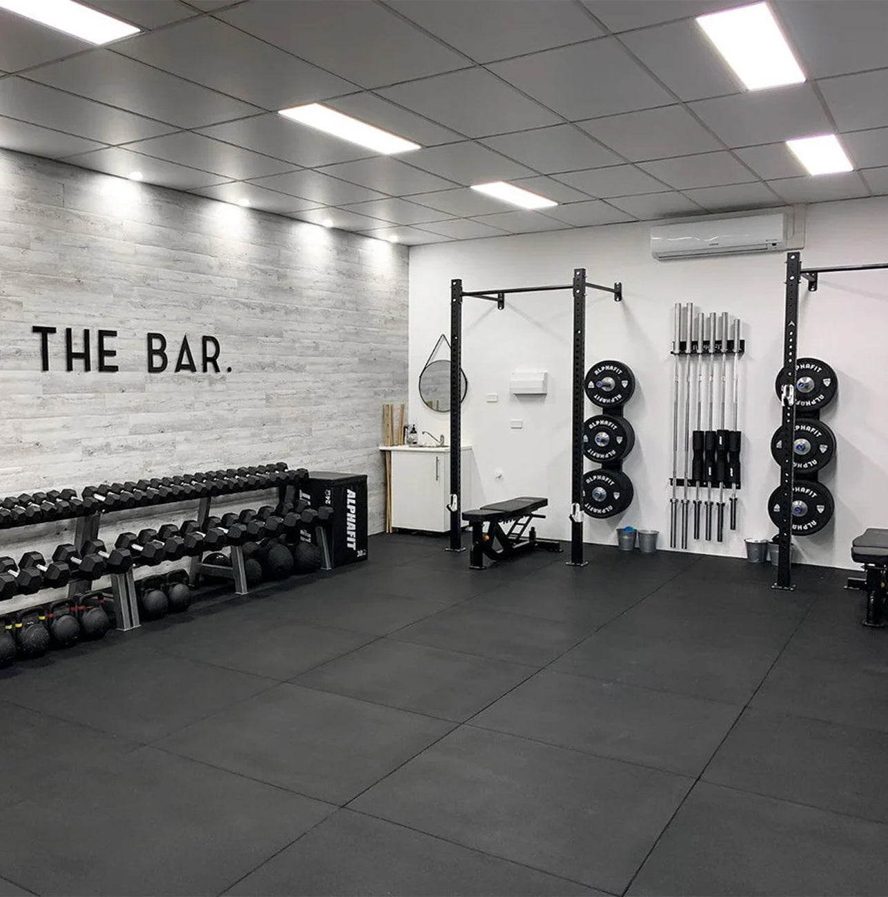 20mm PRO Rubber Gym Flooring Tiles – Smooth Top Surface - UK's Top Rated