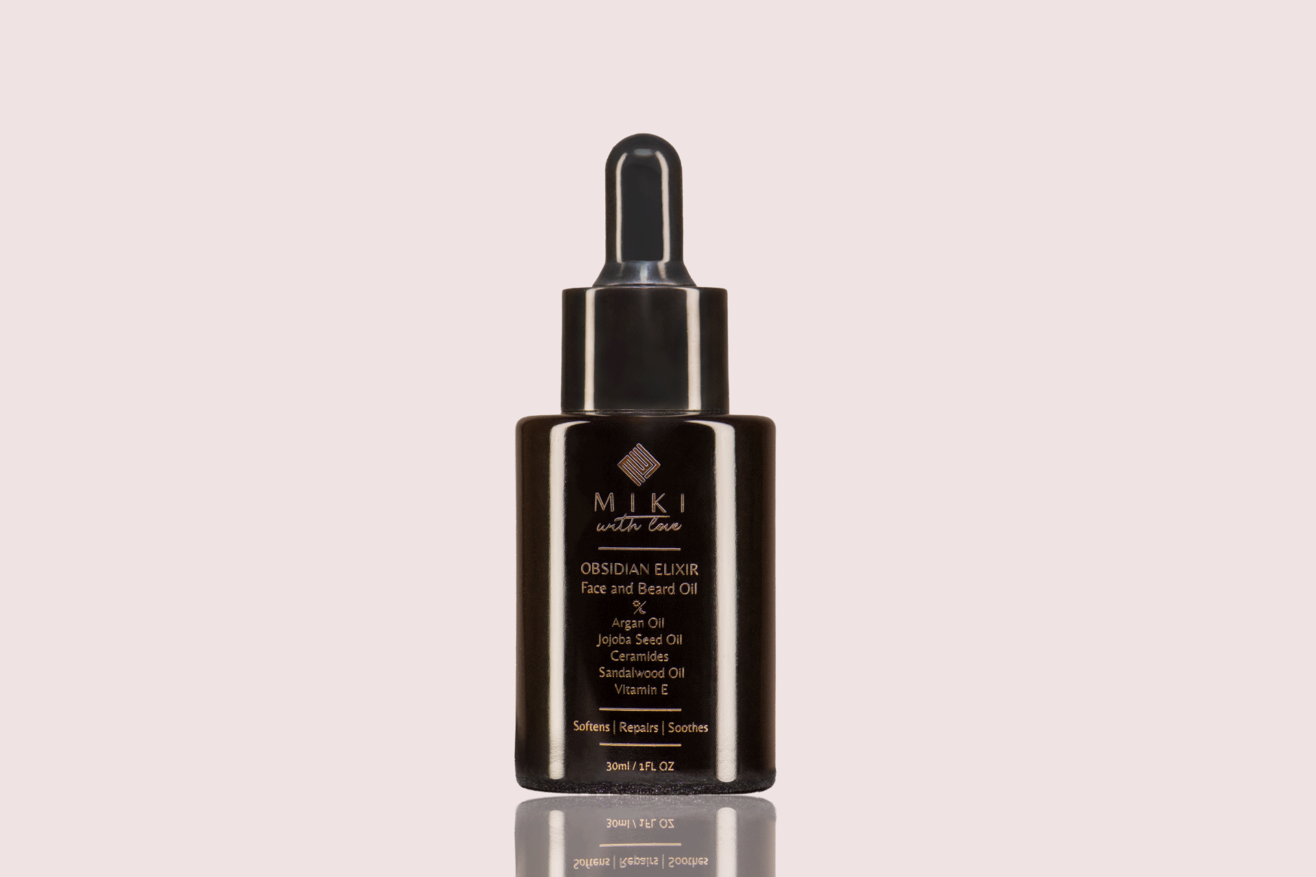 OBSIDIAN ELIXIR Men Face & Beard Oil