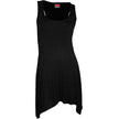 GOTHIC ELEGANCE - Goth Bottom Camisole Dress Black