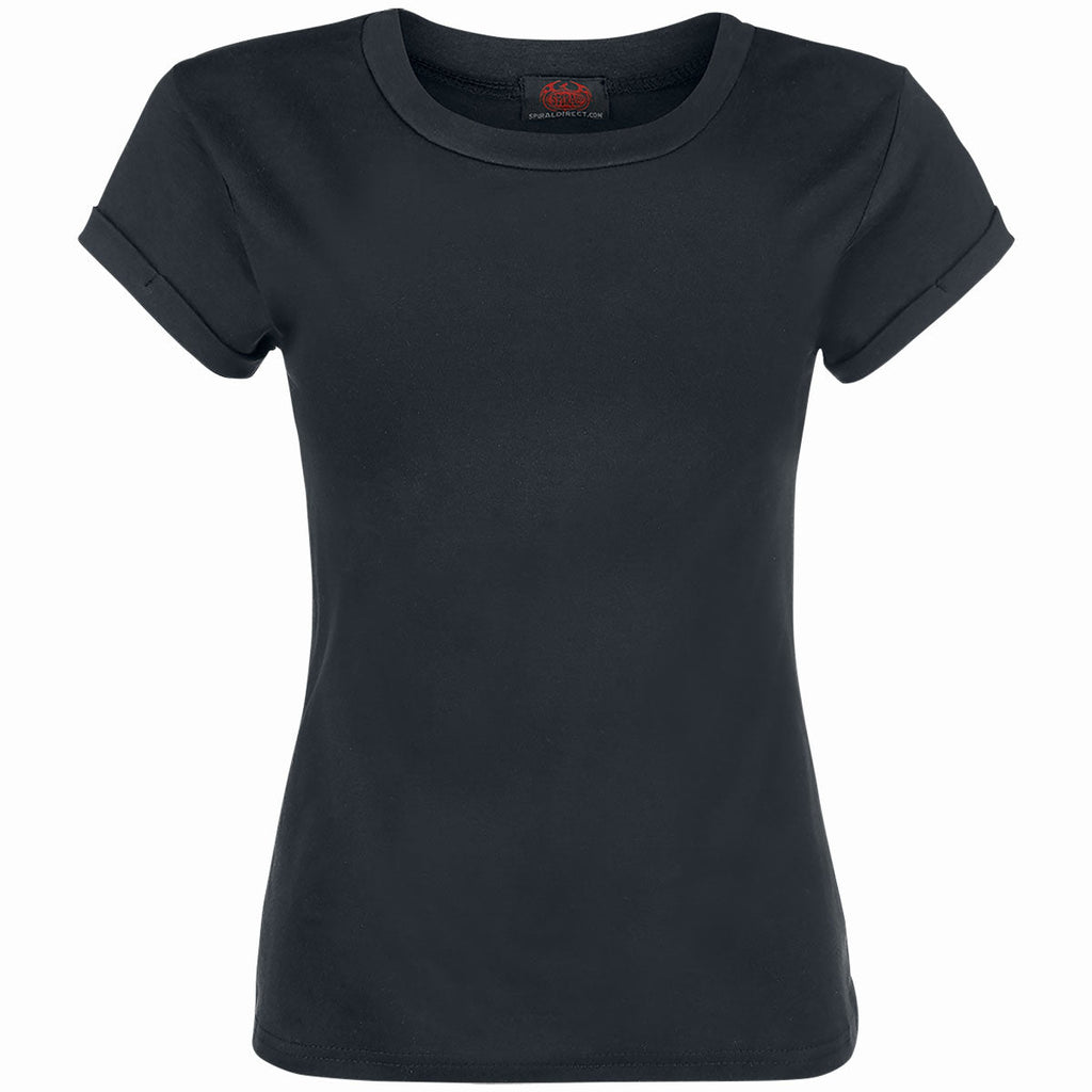 MODE URBAINE - T-shirt ras du cou à manches courtes pour filles