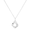 Textile Twist Sterling Silver Chain Necklace