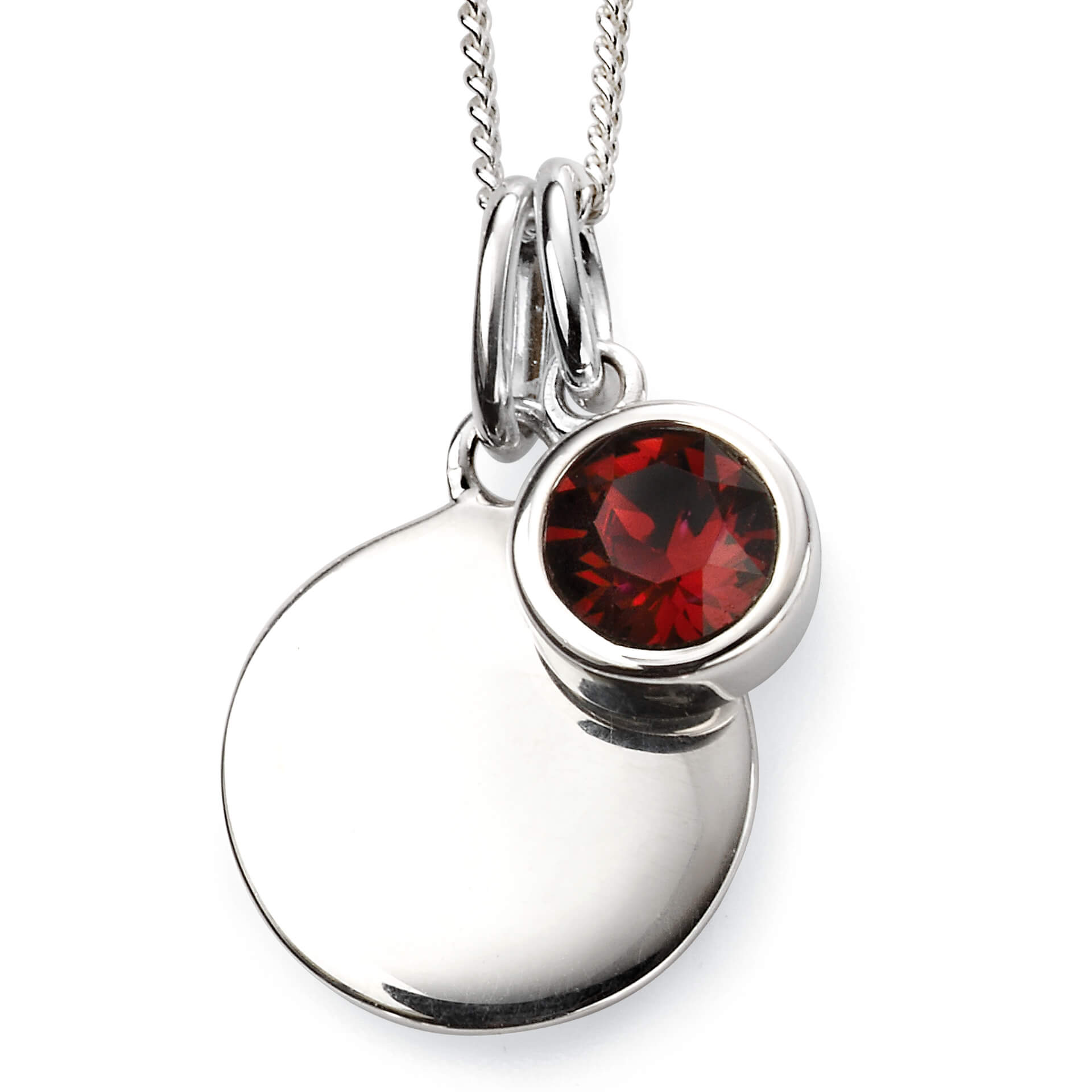 Crystal Birthstone Pendant
