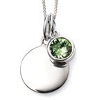 Crystal Birthstone Pendant
