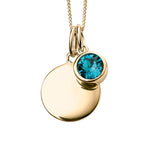 Crystal Birthstone Pendant