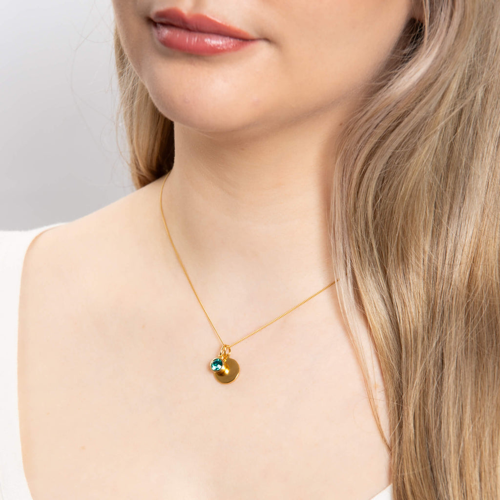 Crystal Birthstone Pendant