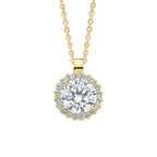 Diamonfire Halo Pendant