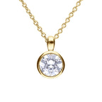 Diamonfire Bezel Set Carat Pendant