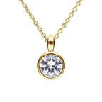 Diamonfire Bezel Set Carat Pendant