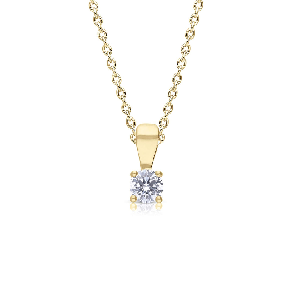 Diamonfire Four Claw Carat Pendant