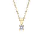 Diamonfire Four Claw Carat Pendant