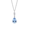 Diamonfire Teardrop and Marquise Drop Pendant