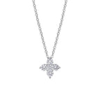 Diamonfire Zirconia Cluster Flower Pendant