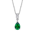 Diamonfire Bezel and Teardrop Pendant