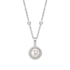 Beginnings Milgrain Semi-Precious Cabochon Birthstone Pendant