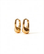 Pea Hoops | Gold Vermeil