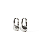 Pea Hoops | Sterling Silver