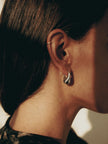 Pea Hoops | Sterling Silver