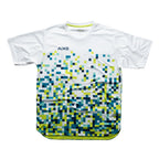 Aixo Pixel Mens Top Green