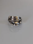 Bague Feuilles en Argent 925 avec Bourgeons en Argent – Cadeau Inspiré de la Nature