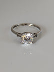 925 Silver Zirconia Ring – Handmade Elegant Sparkle for Any Occasion