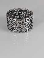Silver Steed Filigree Ring 2