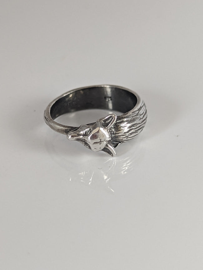 Bague Renard en Argent 925 – Bijou Élégant d'Inspiration Animale pour Elle ou Lui