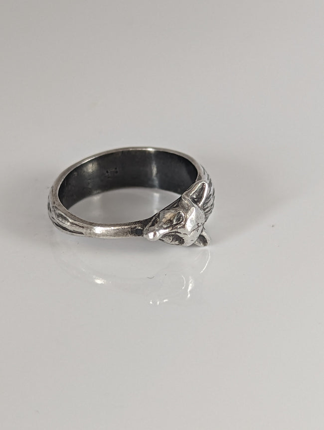 Bague Renard en Argent 925 – Bijou Élégant d'Inspiration Animale pour Elle ou Lui