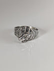 Silver Steed Wolf Silver Ring