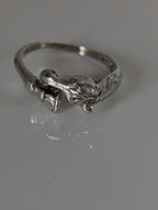 925 Silver Horse Head & Hoof Ring – Equestrian Gift for Him or Her