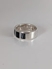 Silver Steed Black Mass Silver Band