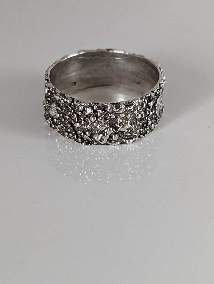 Silver Steed Unique Structure Ring