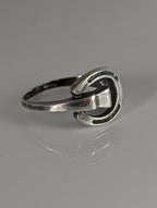 925 Silver Horseshoe Ring – Equestrian Symbol & Gift for Him or Her