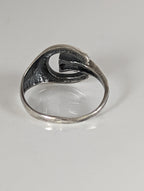 925 Silver Horseshoe Ring – Equestrian Symbol & Gift for Him or Her