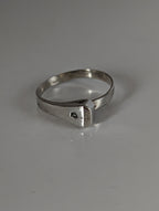 925 Silver Hoof Nail Ring – Handmade Equestrian Gift for Him or Her