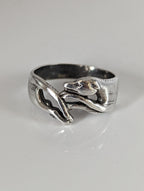 925 Silver Greyhound Ring – Handmade Elegant Dog Lover’s Band