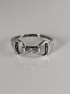 925 Silver Snaffle Bit Ring – Equestrian Jewellery for Him & Her