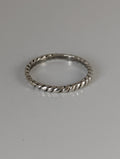 925 Silver Lead Rope Ring – Equestrian Gift for Him or Her
