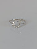 925 Silver Horseshoe Ring with Zirconia – Lucky Equestrian Gift