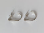 Silver Steed Hoofnail Stud Earrings