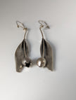 Silver Steed Tulip Dangling Earrings