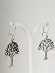 Silver Steed Fruit Tree Dangling Earrings