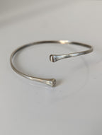 Silver Steed Hoofnail Bangle 1