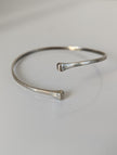 Silver Steed Hoofnail Bangle 1