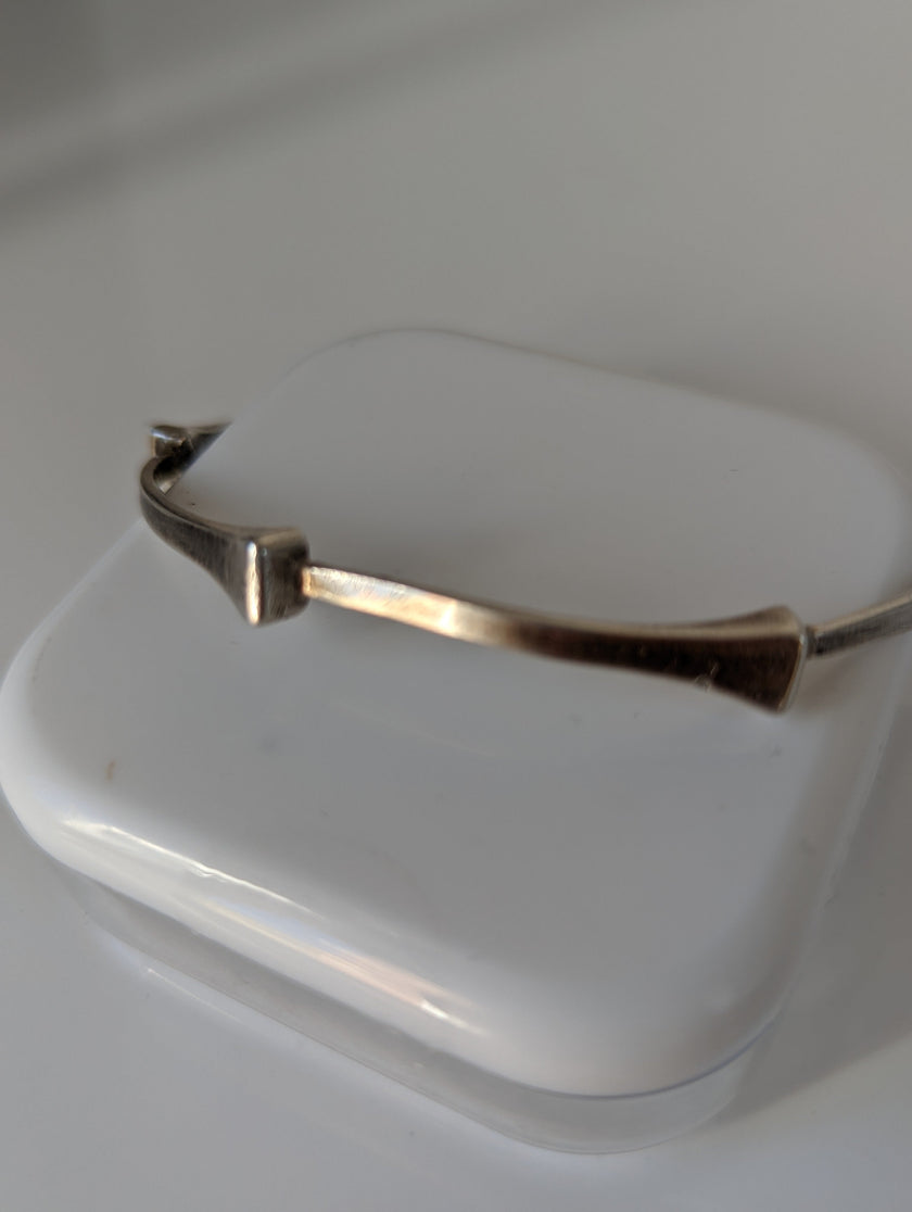 Silver Steed All about hoofnails bangle