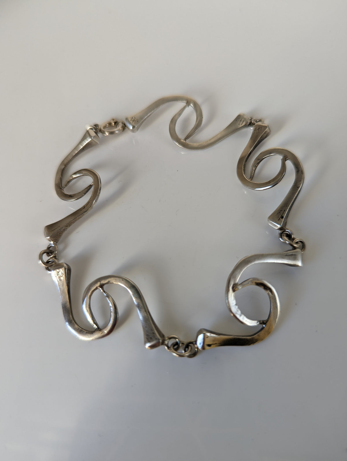 Silver Steed All about hoofnails bracelet