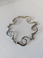Silver Steed All about hoofnails bracelet