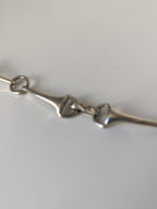 925 Sterling Silver Snaffle Bit Bracelet – Handmade Equestrian Jewellery