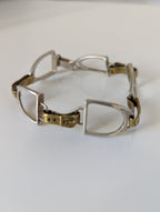 Silver Steed All About Stirrups Bracelet