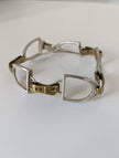 Silver Steed All About Stirrups Bracelet